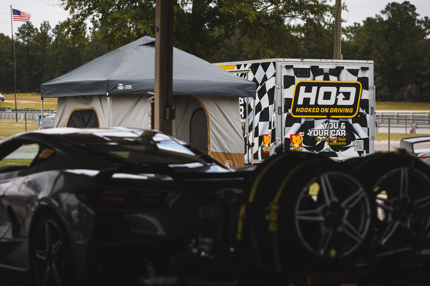 Carolina Motorsports Park Track Layout Decal