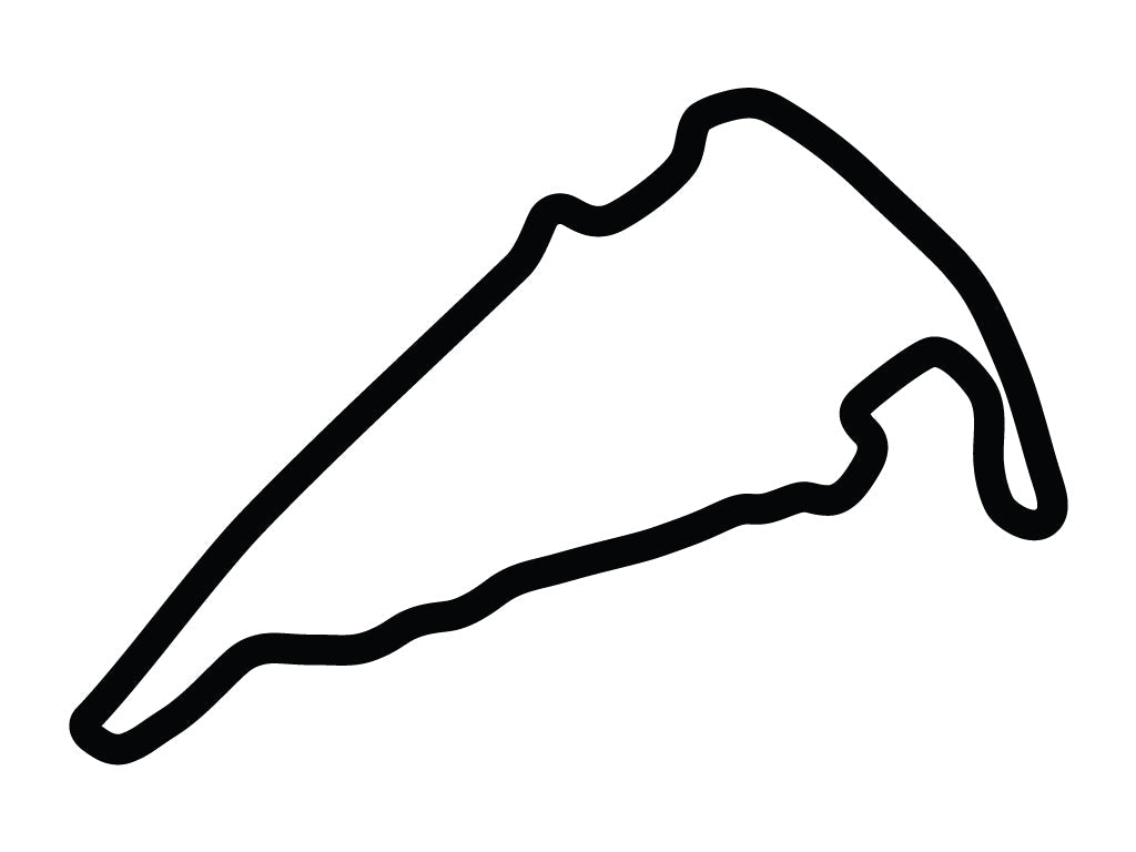 Virginia International Raceway (Full) Track Layout Decal
