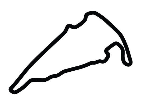 Virginia International Raceway (Full) Track Layout Decal