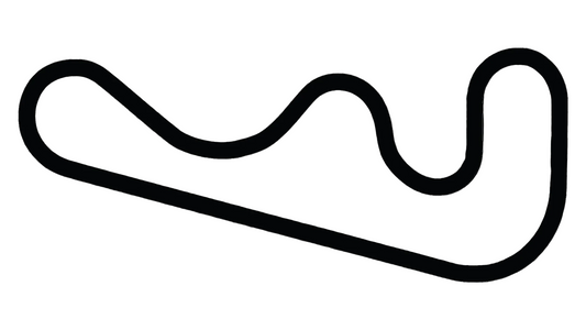 Roeblin Road Raceway (Full) Track Layout Decal